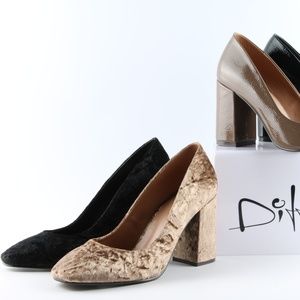 *LOT OF 3* Closed Toed Block Heels